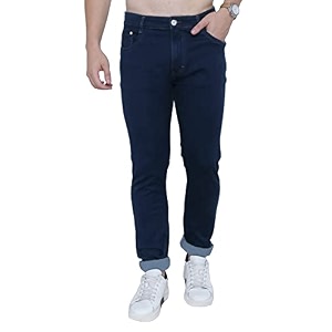 Strechable Denim Regular Fit Mid Waist Light