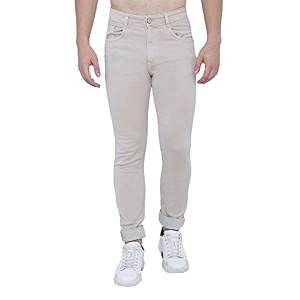 Strechable Denim Regular Fit Mid Waist Light