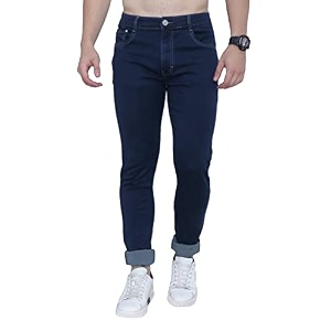 Strechable Denim Regular Fit Mid Waist Light