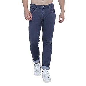 Strechable Denim Regular Fit Mid Waist Light
