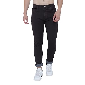 Strechable Denim Regular Fit Mid Waist Light