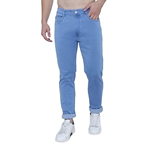 Strechable Denim Regular Fit Mid Waist Light
