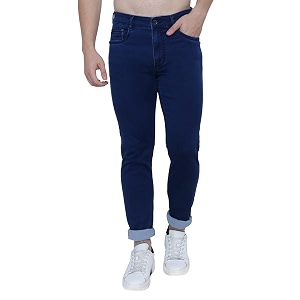 Strechable Denim Regular Fit Mid Waist Light