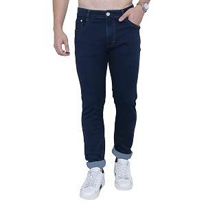 Strechable Denim Regular Fit Mid Waist Light