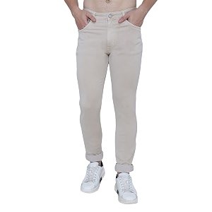 Strechable Denim Regular Fit Mid Waist Light
