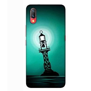 street light silhouette icon hard printed designer case for vivo nex s back cover mrr1491