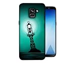 Street Light Silhouette Icon Hard Printed Designer Case for Samsung Galaxy A5 (2018) Back Cover MRR1491