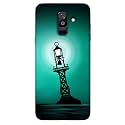 Street Light Silhouette Icon Hard Printed Designer Case for Samsung Galaxy A6 Plus (2018) Back Cover MRR1491