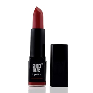 Street Wear Satin Smooth Lipstick Flaming Red
