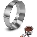 Street27 51mm Magnetic Portafilter Dosing Ring – Stainless Steel Espresso Funnel for Mess-Free Coffee Grinding | Barista Powder Ring Accessory for 51mm Portafilter