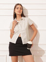 STREET9 Women Regular Fit Striped Casual Shirt