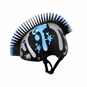 streetjam kids cycle helmet slime hawk open face sports helmet hard outer shell eps inner comfort case adjustable strap with adjuster dial skating sports 5-8 years silver
