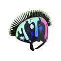 STREETJAM Kids Cycle Helmet, Slime Hawk Open Face Sports Helmet, Hard Outer Shell, EPS Inner Comfort case, Adjustable Strap with Adjuster Dial, Skating, Sports (8-13 Years, Black)