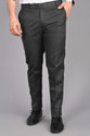 STREETVIBES Regular Fit Men Grey Trousers