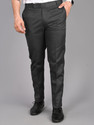 STREETVIBES Regular Fit Men Grey Trousers