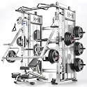 Strength Smith Machine Squat Rack Pull Up Bar Upper Body Strength Training Leg Developer Commercial Home Gym Strength Training (Smith Machine R8 PRO)