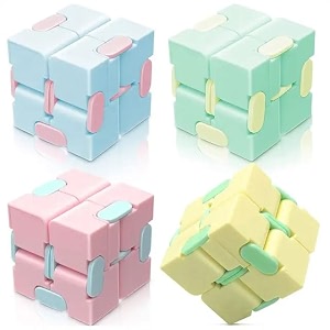 stress anxiety relief toy pack of 1 piece infinity cube 3 years assorted