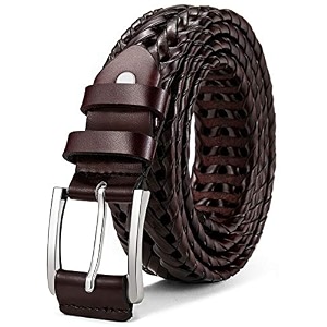 stretch belt menbulliant mens woven stretch braided belt 1 38