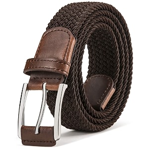 stretch belt menbulliant mens woven stretch braided belt 1 38