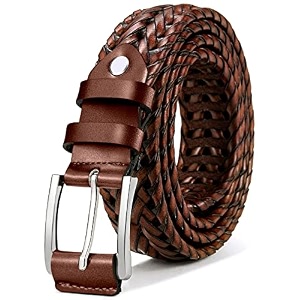 stretch belt menbulliant mens woven stretch braided belt 1 38