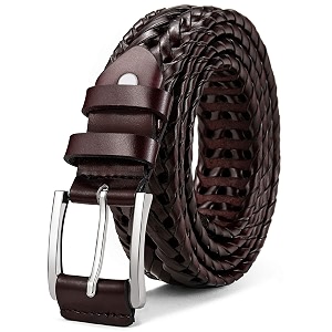 stretch belt menbulliant mens woven stretch braided belt 1 38