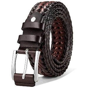 stretch belt menbulliant mens woven stretch braided belt 1 38