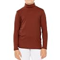 STRETCH IS COMFORT Girl's Oh So Soft Long Sleeve Turtleneck | Youth Size 2-16