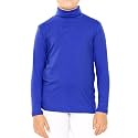 STRETCH IS COMFORT Girl's Oh So Soft Long Sleeve Turtleneck | Youth Size 2-16