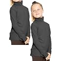 STRETCH IS COMFORT Girl's Oh So Soft Long Sleeve Turtleneck | Youth Size 2-16