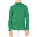 STRETCH IS COMFORT Girl's Oh So Soft Long Sleeve Turtleneck | Youth Size 2-16