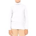 STRETCH IS COMFORT Girl's Oh So Soft Long Sleeve Turtleneck | Youth Size 2-16