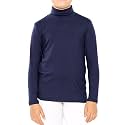 STRETCH IS COMFORT Girl's Oh So Soft Long Sleeve Turtleneck | Youth Size 2-16