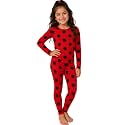 STRETCH IS COMFORT Girls 2 Piece Hoodie Short Sleeve Long Sleeve Crew Neck Top and Leggings Set Kids Thermals Underwear Set