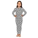STRETCH IS COMFORT Girls 2 Piece Hoodie Short Sleeve Long Sleeve Crew Neck Top and Leggings Set Kids Thermals Underwear Set