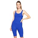 STRETCH IS COMFORT Teamwear Women's Regular and Plus Size Cotton Tank Unitard