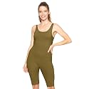 STRETCH IS COMFORT Teamwear Women's Regular and Plus Size Cotton Tank Unitard