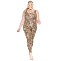 STRETCH IS COMFORT Women's Plus Size Teamwear Cotton Tank Unitard