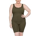 STRETCH IS COMFORT Women's Plus Size Teamwear Cotton Tank Unitard
