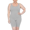 STRETCH IS COMFORT Women's Plus Size Teamwear Cotton Tank Unitard