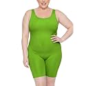 STRETCH IS COMFORT Women's Plus Size Teamwear Cotton Tank Unitard