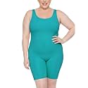 STRETCH IS COMFORT Women's Plus Size Teamwear Cotton Tank Unitard