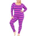 STRETCH IS COMFORT Women's Plus Size Teamwear Cotton Tank Unitard