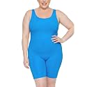 STRETCH IS COMFORT Women's Plus Size Teamwear Cotton Tank Unitard