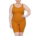 STRETCH IS COMFORT Women's Plus Size Teamwear Cotton Tank Unitard