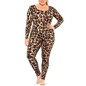STRETCH IS COMFORT Women's Plus Size Teamwear Cotton Tank Unitard