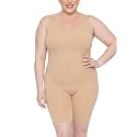 STRETCH IS COMFORT Women's Plus Size Teamwear Cotton Tank Unitard