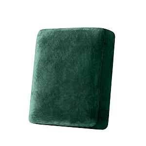 Stretch Silver Fox Velvet Couch Cushion Cover