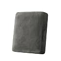 Stretch Silver Fox Velvet Couch Cushion Cover