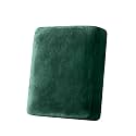 Stretch Silver Fox Velvet Couch Cushion Cover