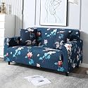 Stretch Sofa Cover Geometric Print Elastic Slipcover
